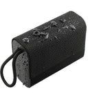 Fabric Banner Slim Waterproof Speaker, IP67 - Black - Right Angle 3