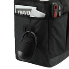 Fabric Clip Waterproof Speaker, 5W - Black - Left Angle