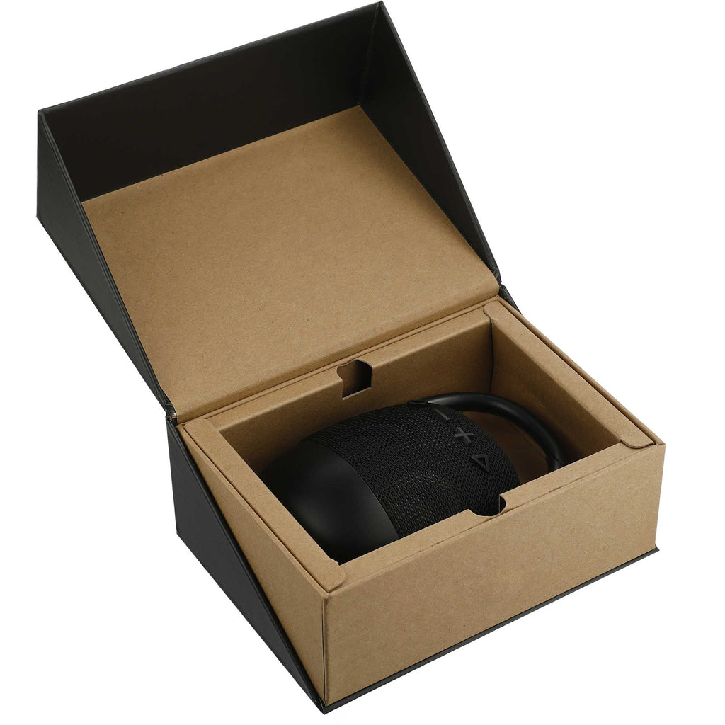 Fabric Clip Waterproof Speaker, 5W - Black - Right Angle 4