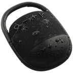 Fabric Clip Waterproof Speaker, 5W - Black - Right Angle 5