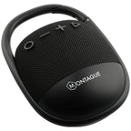 Fabric Clip Waterproof Speaker, 5W - Black - Right Angle