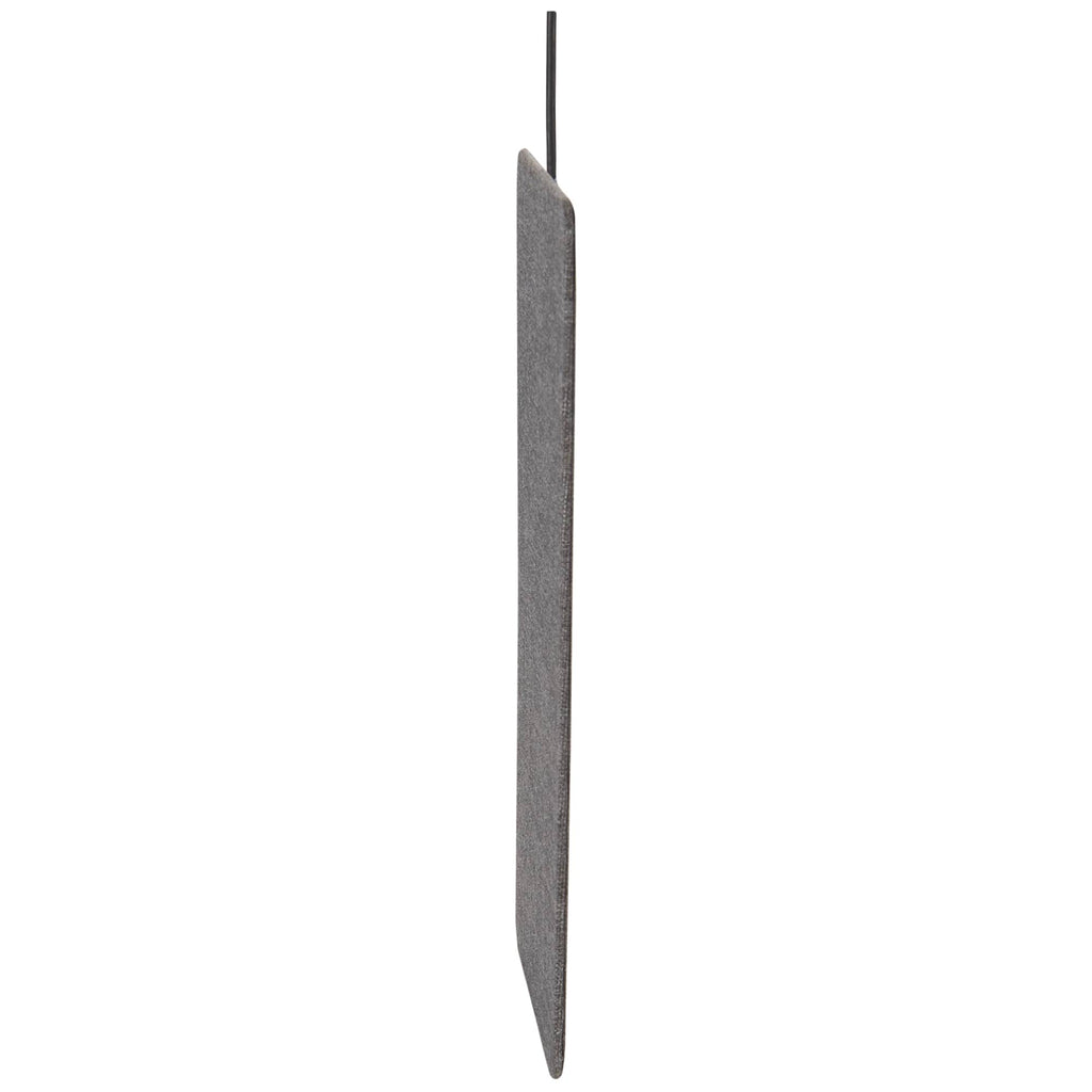 Fabric-Covered Ultra Thin Wireless Charger Transfer - Gray - Photo 3