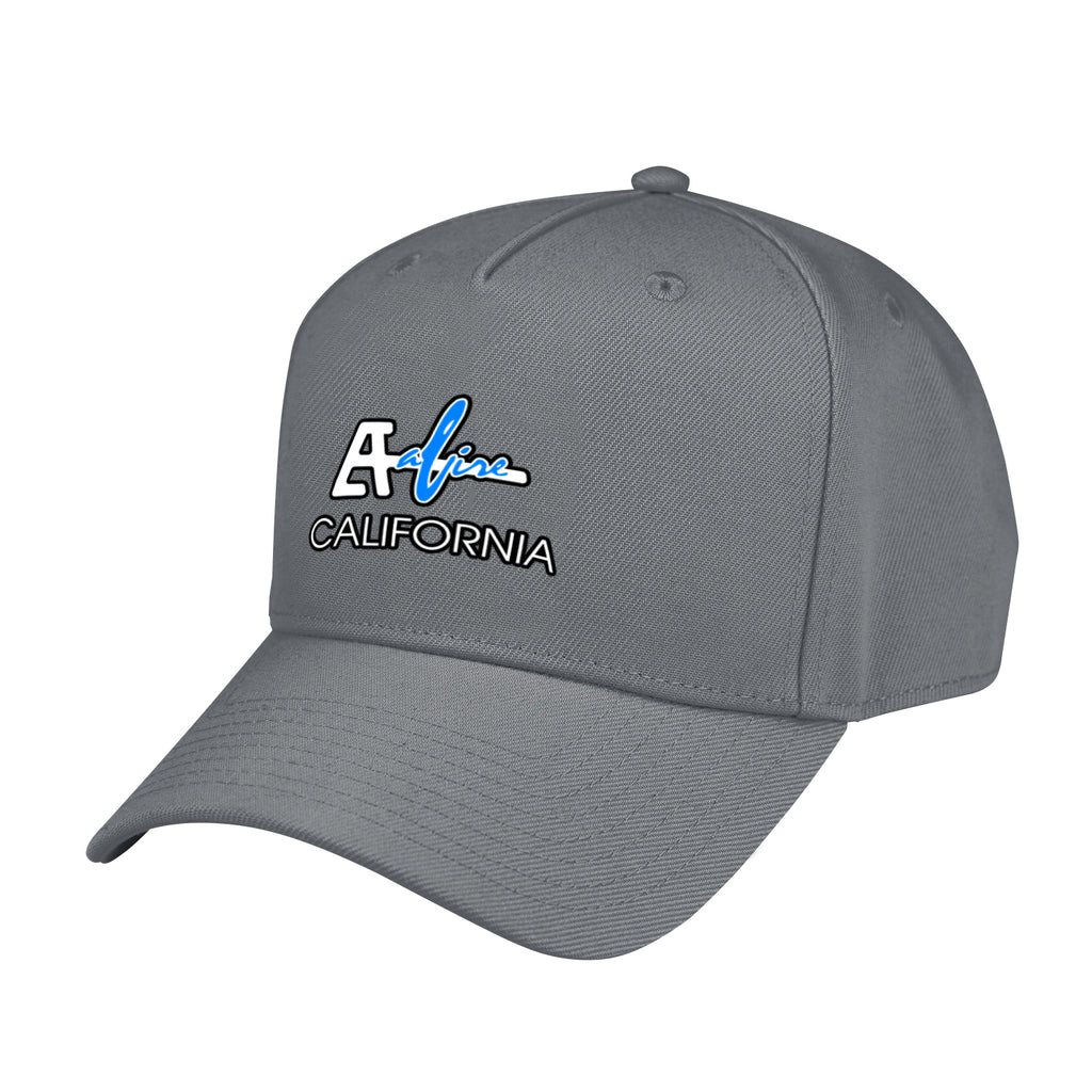 Fairway Cap, 5 Panel Embroidery - Gray - Colorbrite