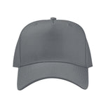 Fairway Cap, 5 Panel Embroidery - Gray - Front