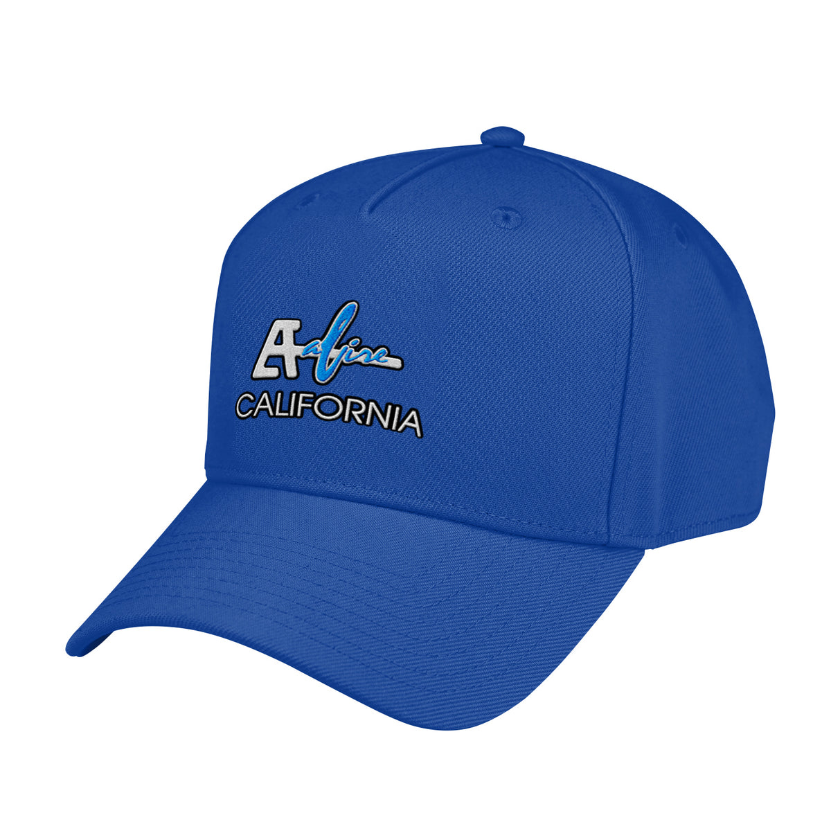 Fairway Cap, 5 Panel Embroidery - Royal Blue - Embroidery