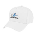 Fairway Cap, 5 Panel Embroidery - White - Colorbrite