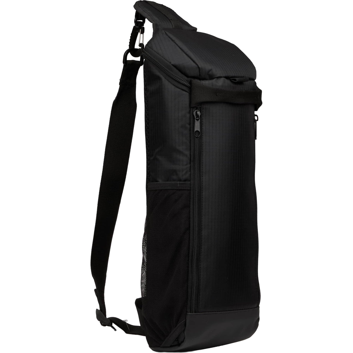 Fairway Recycled Golf Cooler for 6 Cans Embroidery - Black - Right Angle