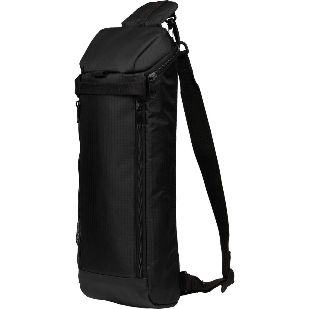 Fairway Recycled Golf Cooler for 6 Cans Transfer - Black - Left Angle
