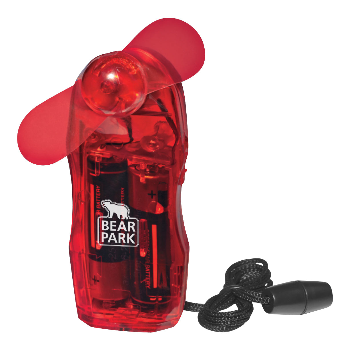 Fan, Mini - Red - Pad Print