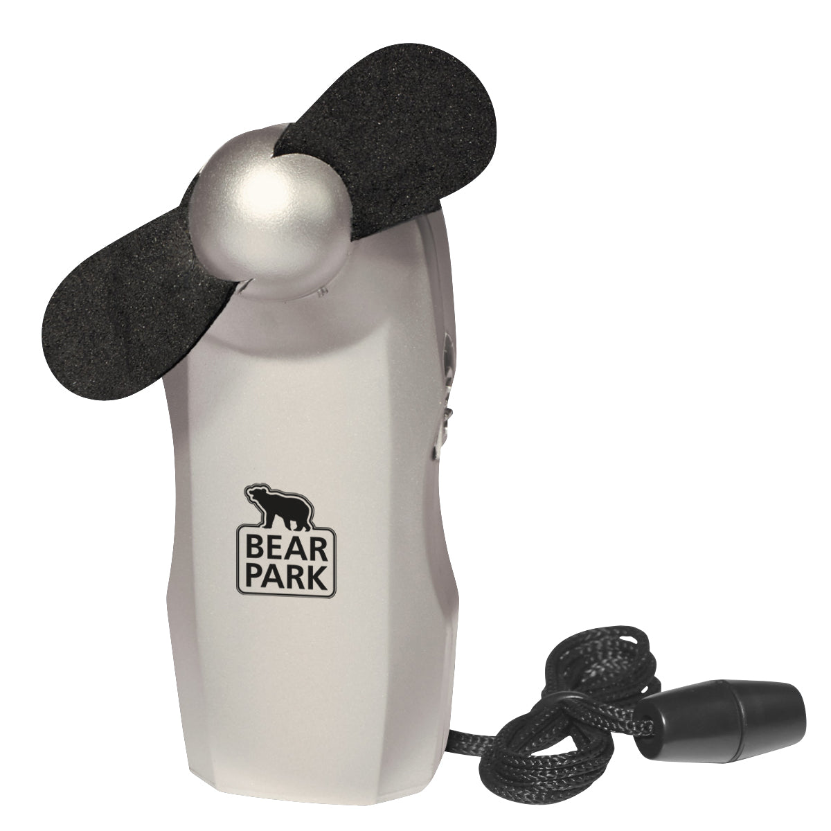 Fan, Mini - Silver - Pad Print