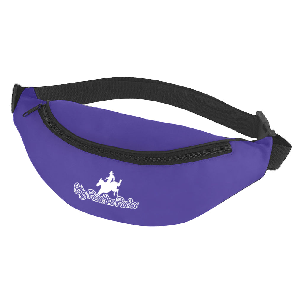 Fanny Pack, Budget - Black - Silk Screen