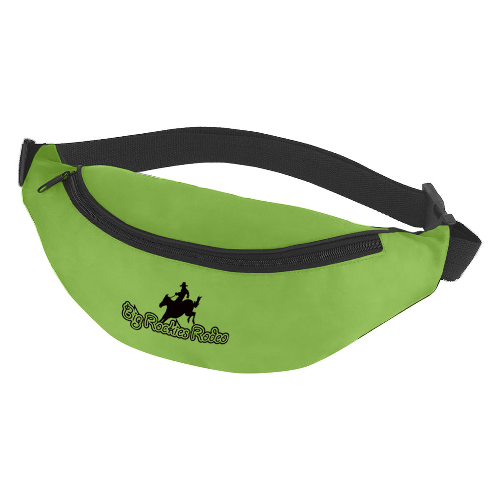 Fanny Pack, Budget - Black - Silk Screen