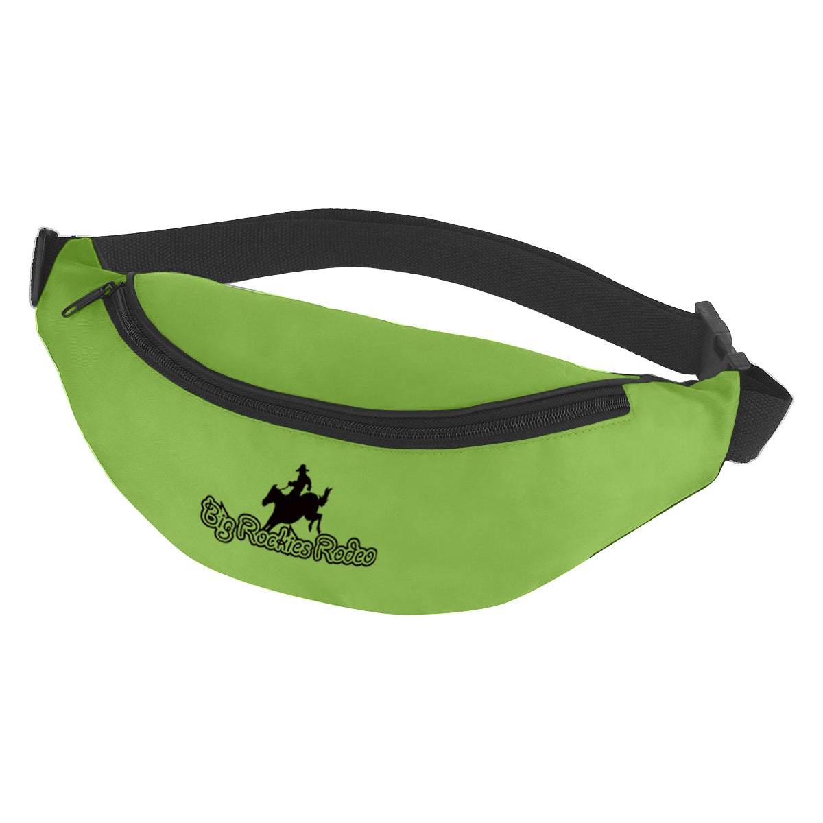 Fanny Pack, Budget - Black - Silk Screen