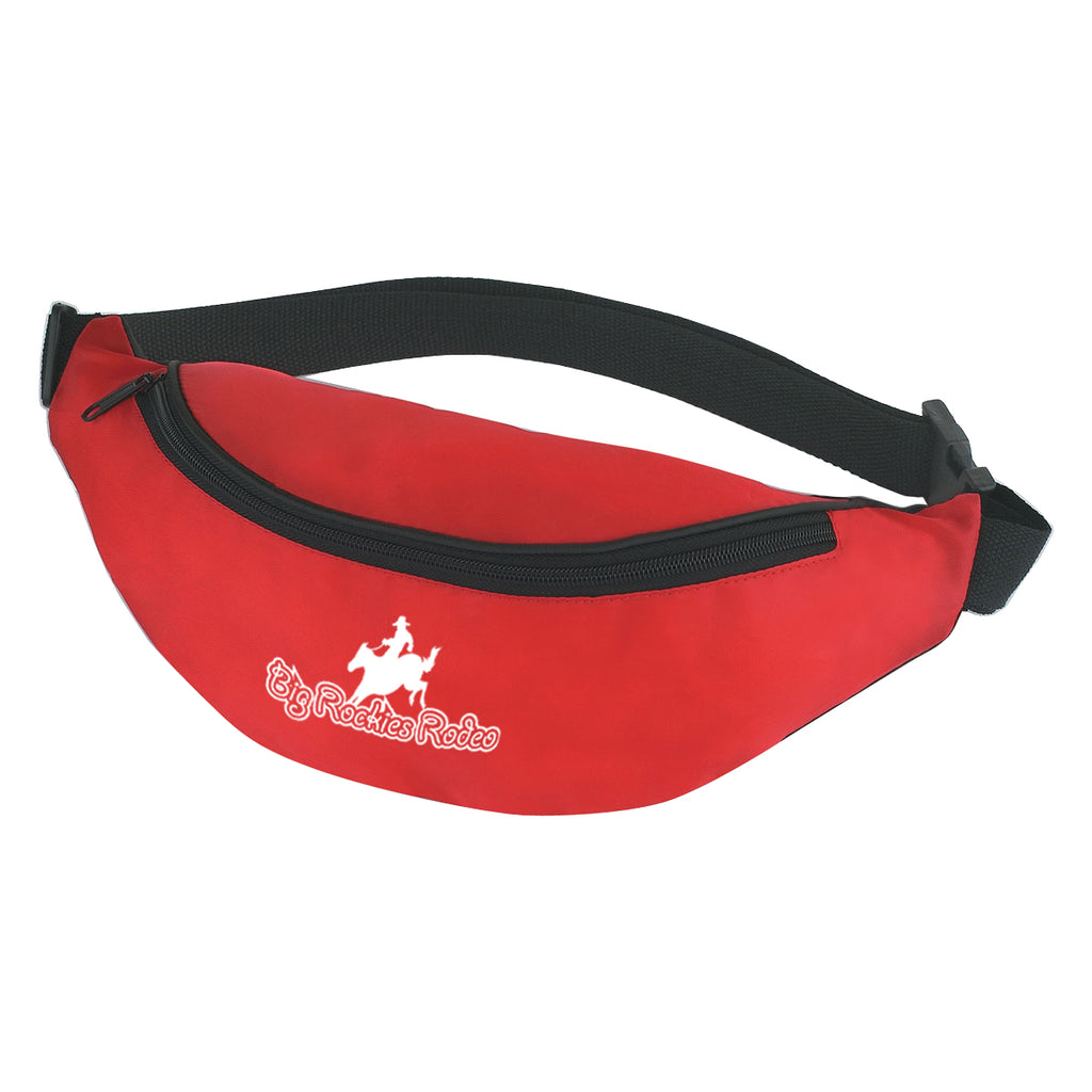 Fanny Pack, Budget - Red - Silk Screen