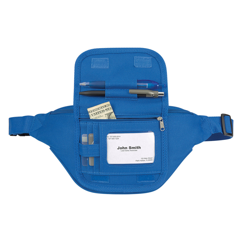 Fanny Pack with Inner Organizer - Royal Blue - Propped