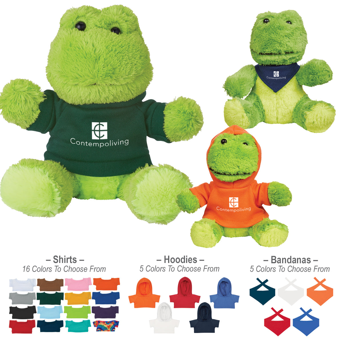 Fantastic Frog Plush Toy, 6 Inch - 6" Fantastic Frog