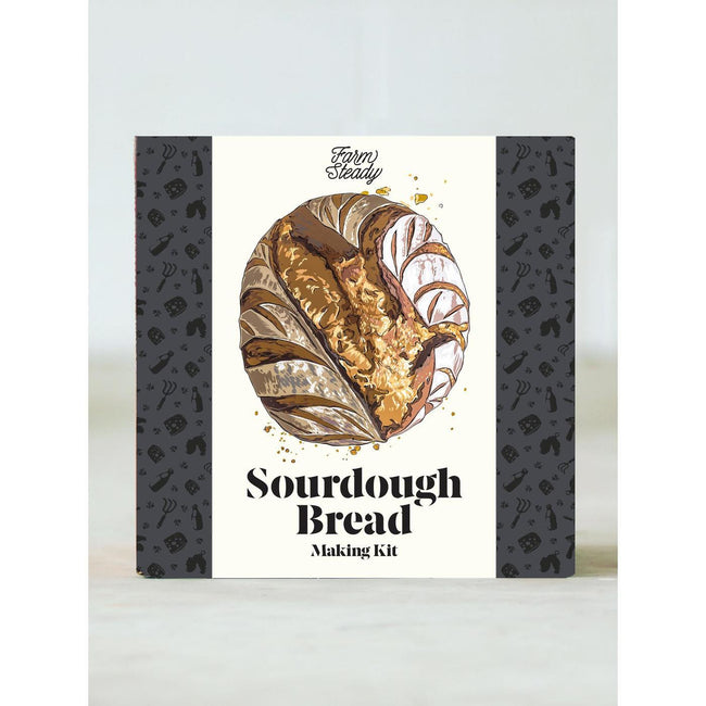 FarmSteady Sourdough Bread Making Kit with Jute Tote