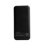 Fast Charge Laptop Power Bank, 65W and 20,000 mAh Full Color - Black - Back