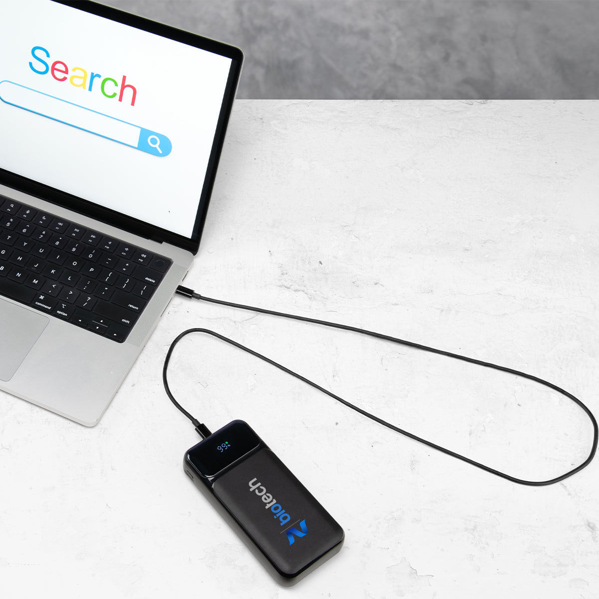 Fast Charge Laptop Power Bank, 65W and 20,000 mAh Full Color - Lifestyle_Digibrite