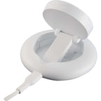Fast Fold Qi2 Magnetic Wireless Charging Stand, 15W Full Color - White - Back