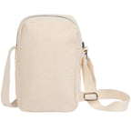 FEED Crossbody Bag in GOTS Organic Cotton - Natural - Back