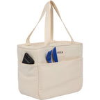 FEED Organic Cotton Lunch Cooler for 9 Cans Embroidery - Natural - Detail 3