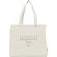 FEED Organic Cotton Tote with Copper Rivets - White - Front