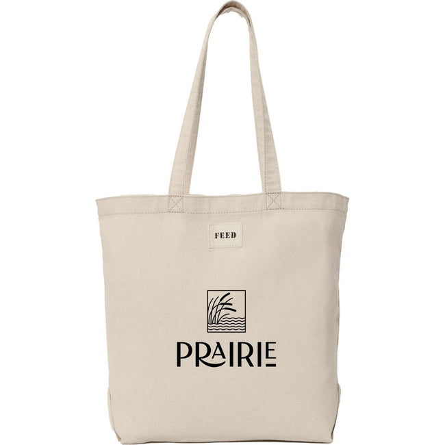 FEED Organic Shopper Tote, 8 oz