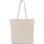 FEED Organic Shopper Tote, 8 oz Transfer - Natural - Back