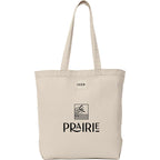 FEED Organic Shopper Tote, 8 oz Transfer - Natural - Front