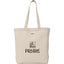 FEED Organic Shopper Tote, 8 oz Transfer - Natural - Front