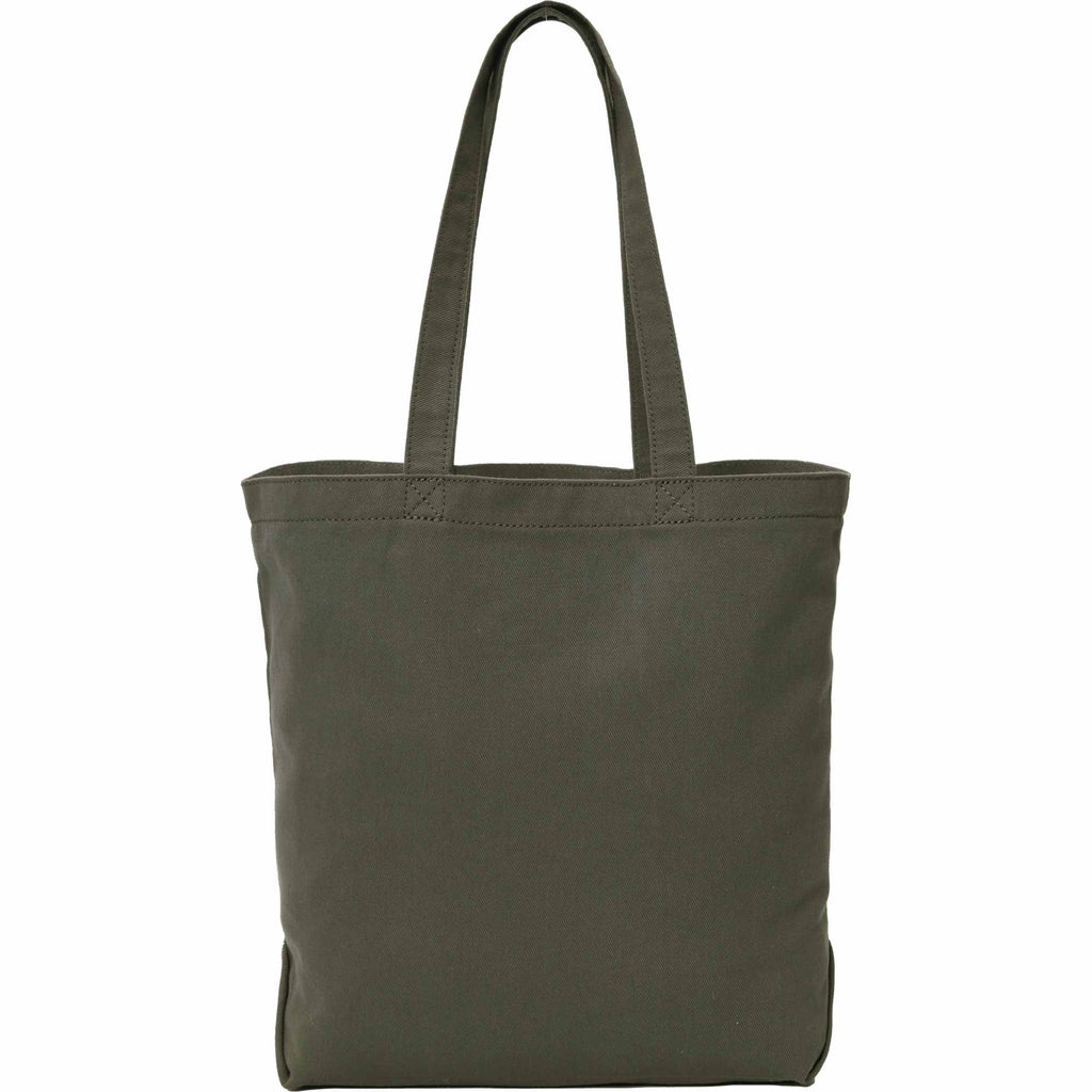 FEED Organic Shopper Tote, 8 oz Transfer - Olive - Back