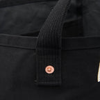 FEED Organic Weekend Tote, 12 oz - Black - Detail 3