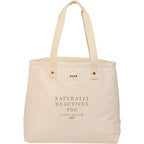FEED Organic Weekend Tote, 12 oz - Natural - Front