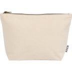 FEED Standing Pouch in GOTS Organic Cotton Transfer - Natural - Back