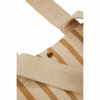 FEED Striped Cotton and Jute Tote Transfer - Natural - Detail