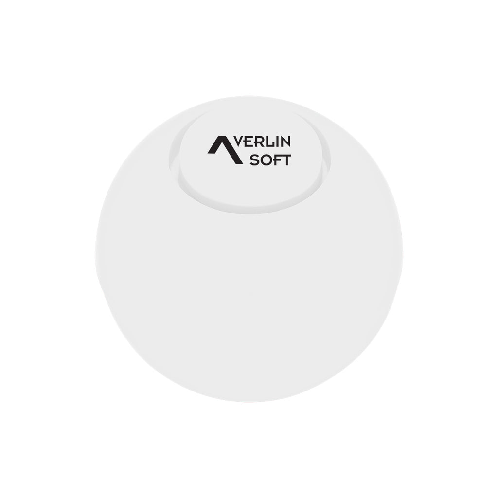 Fidget Ball, Fun Spinner - White - Pad Print