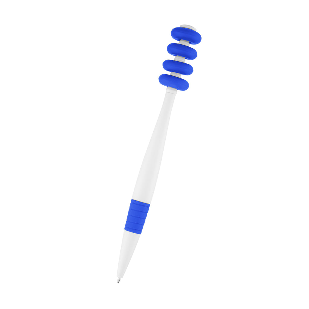 Fidget Pen in Recycled ABS - Royal Blue - Blank