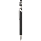 Fidget Spinner Gel Pen with Stylus in Recycled Aluminum Full Color - Black - Clip 2