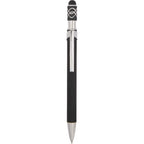 Fidget Spinner Gel Pen with Stylus in Recycled Aluminum Full Color - Black - Clip 3