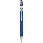 Fidget Spinner Gel Pen with Stylus in Recycled Aluminum Full Color - Blue - Clip 3