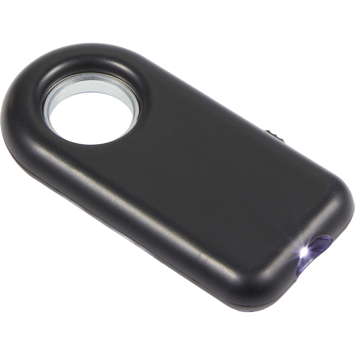 Fidget Spinner with LED Light - Black - Left Angle