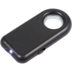 Fidget Spinner with LED Light - Black - Right Angle 2