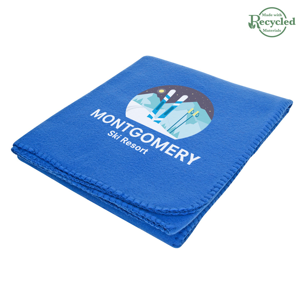 Filmore Blanket in Fleece - Royal Blue - Colorbrite