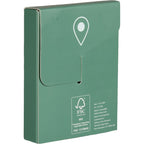 Find My Compatible Power Bank with Digital Display, 5,000 mAh Full Color - Black - Back Packaging