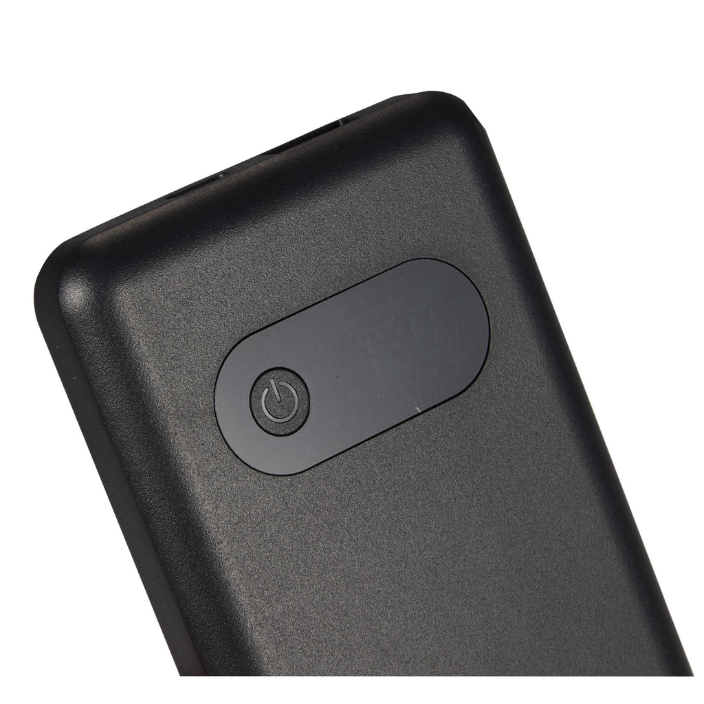Find My Compatible Power Bank with Digital Display, 5,000 mAh Full Color - Black - Detail Screen