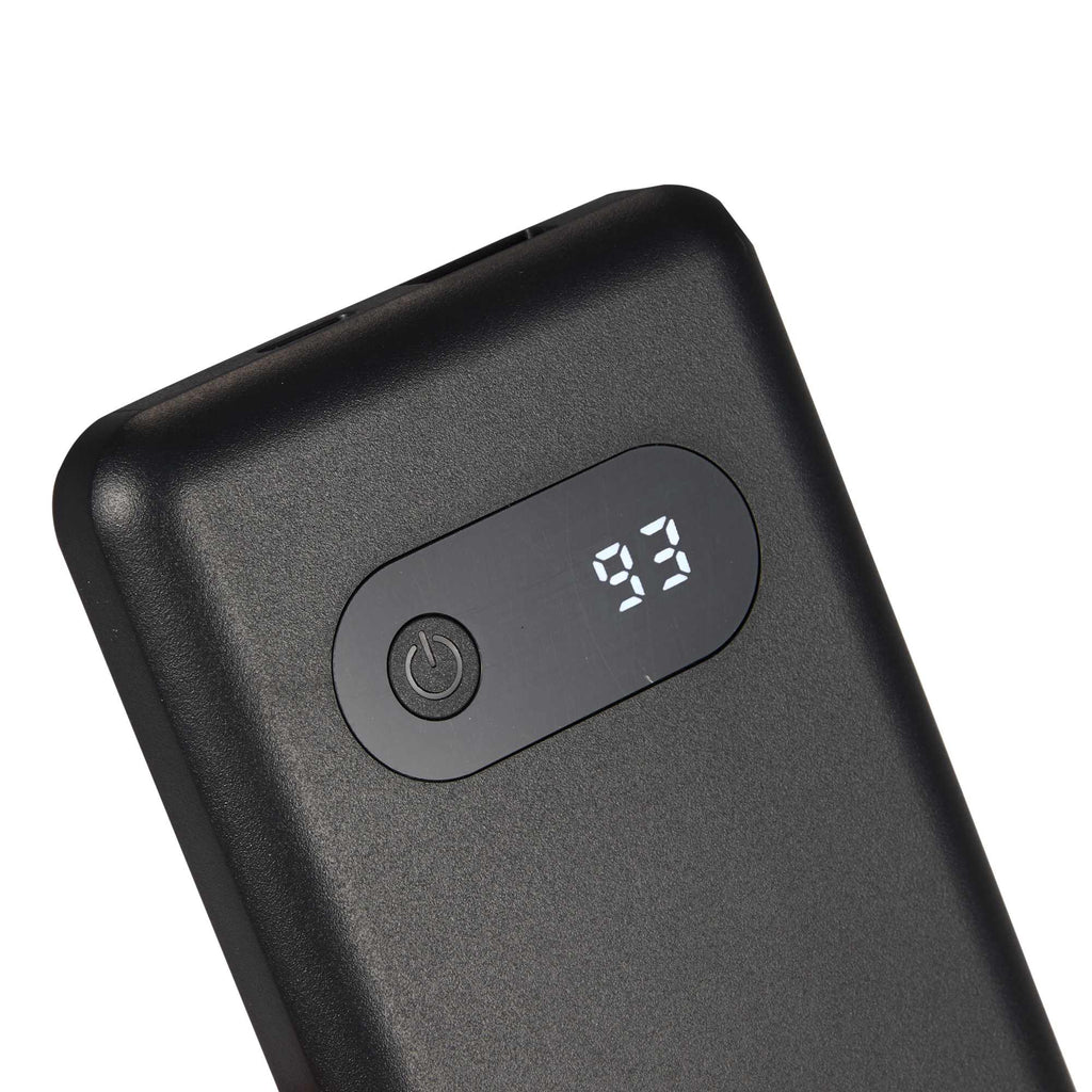 Find My Compatible Power Bank with Digital Display, 5,000 mAh Full Color - Black - Detail
