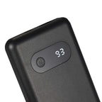 Find My Compatible Power Bank with Digital Display, 5,000 mAh Full Color - Black - Detail