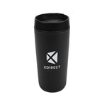 Finn Recycled Tumbler, 16 oz - Black - Silk Screen