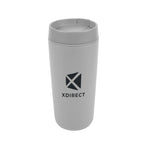 Finn Recycled Tumbler, 16 oz - Gray - Silk Screen